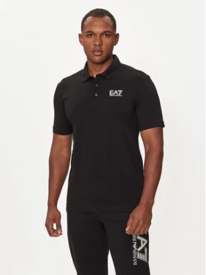 Zdjęcie produktu EA7 Emporio Armani Polo 6DPF16 PJVQZ 1200 Czarny Regular Fit