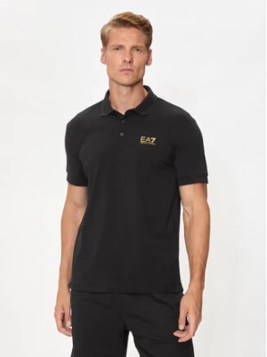 Zdjęcie produktu EA7 Emporio Armani Polo 8NPF14 PJVQZ 0208 Czarny Regular Fit