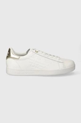 Zdjęcie produktu EA7 Emporio Armani sneakersy skórzane kolor biały