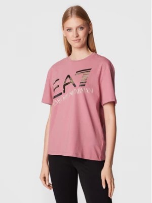 Zdjęcie produktu EA7 Emporio Armani T-Shirt 6LTT35 TJFKZ 1438 Różowy Relaxed Fit