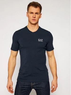 Zdjęcie produktu EA7 Emporio Armani T-Shirt 8NPT53 PJM5Z 1578 Granatowy Regular Fit