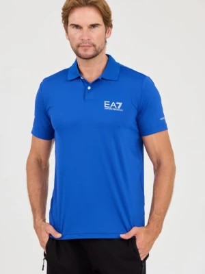 Zdjęcie produktu EA7 Niebieska koszulka polo Ventus 7 EA7 Emporio Armani