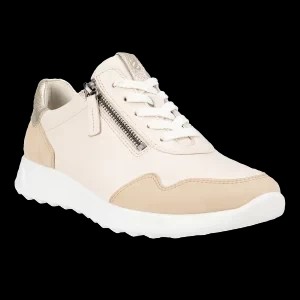 Zdjęcie produktu ECCO Flexure Runner W - Damskie skórzane sneakersy - Beżowy - Size: (UK 3.5-4)