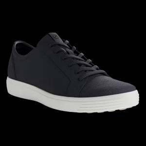 Zdjęcie produktu ECCO Soft 7 M - Męskie nubukowe sneakersy - Niebieski - Size: (UK 6.5-7)