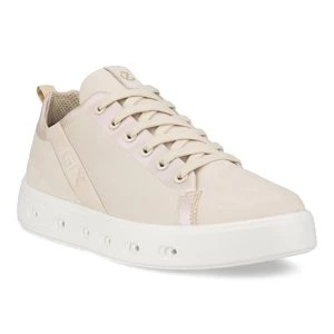 Zdjęcie produktu ECCO Street 720 W - Damskie nubukowe sneakersy Gore-Tex - Beżowy - Size: (UK 2.5-3)