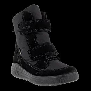 Zdjęcie produktu ECCO Urban Snowboarder - Dziecięce zamszowe buty zimowe Gore-Tex - Czarny - Size: (UK 9.5)