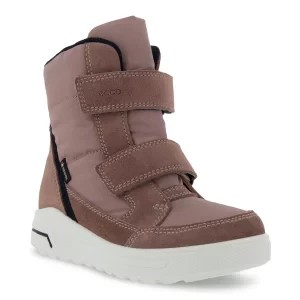 Zdjęcie produktu ECCO Urban Snowboarder - Dziecięce zamszowe buty zimowe Gore-Tex - Różowy - Size: (UK 3.5)