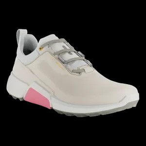 Zdjęcie produktu ECCO W Golf Biom H4 - Damskie skórzane buty do golfa z Gore-Tex - Beżowy - Size: (UK 3.5-4)