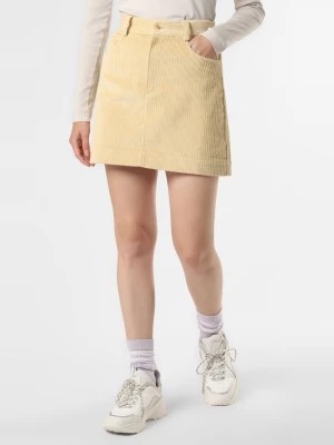 Zdjęcie produktu EDITED Spódnica damska Kobiety Bawełna beżowy|żółty jednolity,