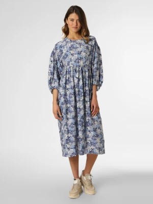 Zdjęcie produktu EDITED Sukienka damska Kobiety Sztuczne włókno niebieski|wielokolorowy wzorzysty,