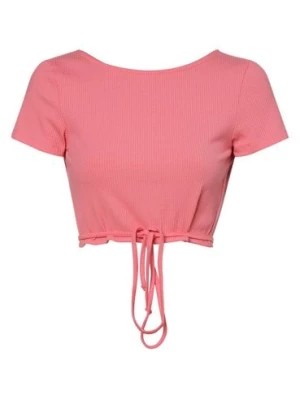 Zdjęcie produktu EDITED T-shirt damski Kobiety wiskoza różowy jednolity,