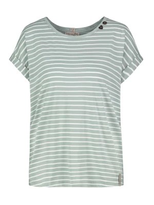 Zdjęcie produktu Eight2Nine Koszulka w kolorze jasnozielono-białym rozmiar: XS