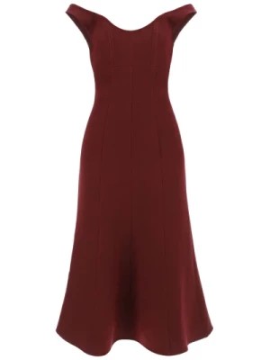 Zdjęcie produktu Elegancka Czarna Sukienka Midi Roland Mouret