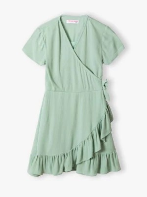 Zdjęcie produktu Elegancka sukienka dziewczęca w kolorze pistacjowej zieleni - Lincoln&Sharks Lincoln & Sharks by 5.10.15.