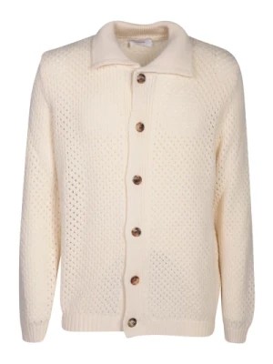Zdjęcie produktu Elegancki Biały Sweter dla Mężczyzn Lardini