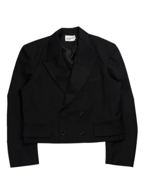 Zdjęcie produktu Elegancki Nero Slouchy Blazer Vaquera