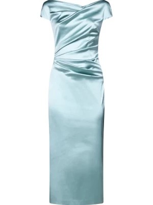Zdjęcie produktu Eleganckie sukienki w biało-niebieskim Talbot Runhof