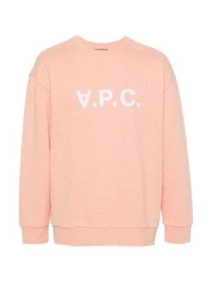 Zdjęcie produktu Eliot Flocked Logo Sweatshirt A.p.c.