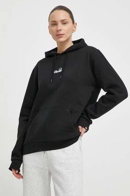 Zdjęcie produktu Ellesse bluza Jazana OH Hoody damska kolor czarny z kapturem z nadrukiem SGP16460