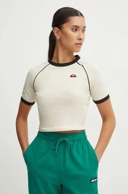 Zdjęcie produktu Ellesse t-shirt CHEVALIER damski kolor beżowy SGX20927