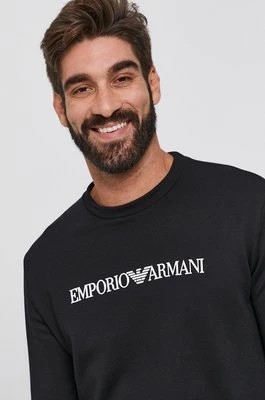 Zdjęcie produktu Emporio Armani bluza męska kolor czarny 8N1MR6 1JRIZ