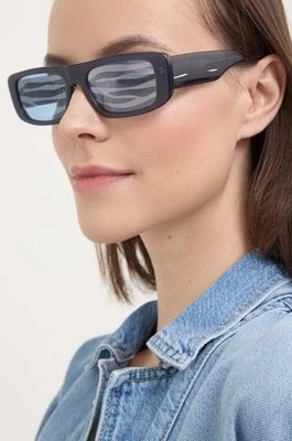 Zdjęcie produktu Emporio Armani okulary przeciwsłoneczne damskie kolor granatowy