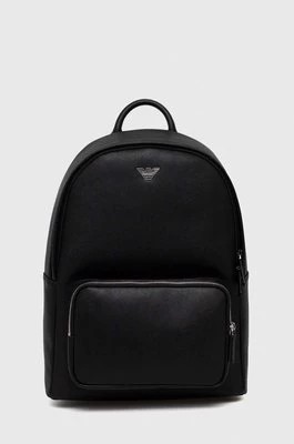 Zdjęcie produktu Emporio Armani plecak męski kolor czarny duży gładki Y4O250 Y138E