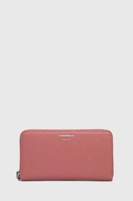 Zdjęcie produktu Emporio Armani portfel damski kolor różowy Y3H168 YVZ7E