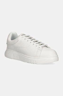 Zdjęcie produktu Emporio Armani sneakersy skórzane kolor biały X4X264 XF768 00001