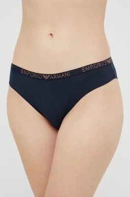 Zdjęcie produktu Emporio Armani Underwear figi (2-pack) kolor granatowy