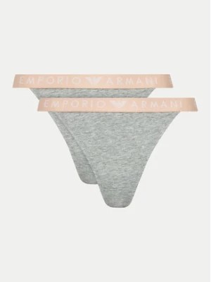 Zdjęcie produktu Emporio Armani Underwear Komplet 2 par stringów 164522 4F227 00948 Szary