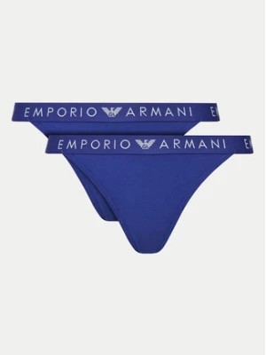 Zdjęcie produktu Emporio Armani Underwear Komplet 2 par stringów 164522 4F227 07191 Niebieski