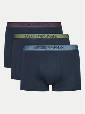 Zdjęcie produktu Emporio Armani Underwear Komplet 3 par bokserek 111357 4F717 70435 Granatowy