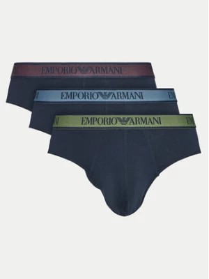 Zdjęcie produktu Emporio Armani Underwear Komplet 3 par slipów 111734 4F717 70435 Granatowy