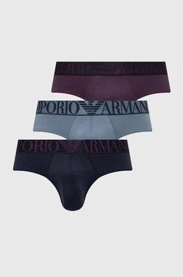 Zdjęcie produktu Emporio Armani Underwear slipy 3-pack męskie kolor granatowy 111734 4F726