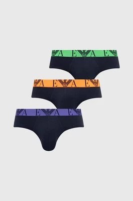 Zdjęcie produktu Emporio Armani Underwear slipy 3-pack męskie kolor granatowy 111734 4R715