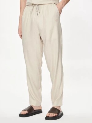 Zdjęcie produktu Emporio Armani Underwear Spodnie materiałowe 211871 4R467 00040 Écru Regular Fit