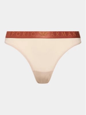 Zdjęcie produktu Emporio Armani Underwear Stringi 162468 3F235 03050 Beżowy