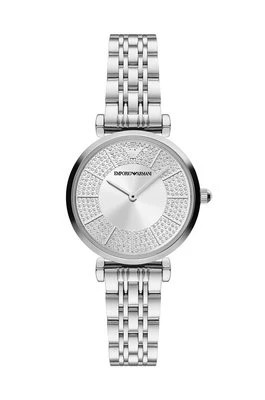 Zdjęcie produktu Emporio Armani zegarek AR11445 damski kolor srebrny