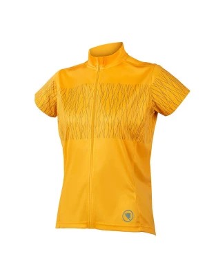 Zdjęcie produktu ENDURA Koszulka kolarska "Hummvee Ray" w kolorze żółtym rozmiar: S
