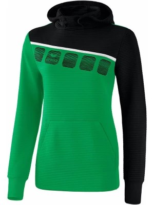 Zdjęcie produktu erima Bluza "5-C" w kolorze zielono-czarnym rozmiar: 36