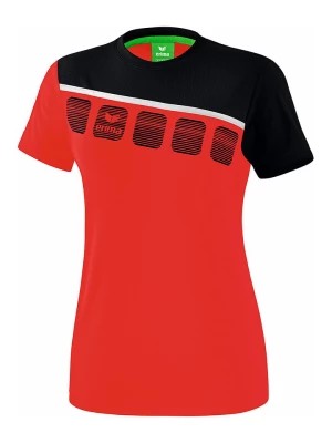 Zdjęcie produktu erima Koszulka sportowa "5-C" w kolorze czerwono-czarnym rozmiar: 36