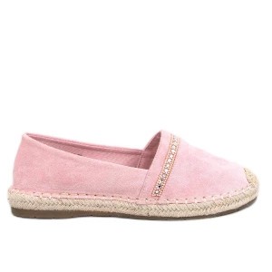 Zdjęcie produktu Espadryle damskie Etance Pink różowe Inna marka