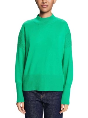 Zdjęcie produktu ESPRIT Sweter w kolorze zielonym rozmiar: L