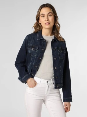 Zdjęcie produktu Esprit Casual Damska kurtka jeansowa Kobiety Jeansy niebieski jednolity,