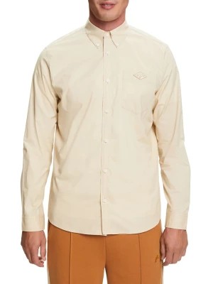 Zdjęcie produktu ESPRIT Koszula - Regular fit - w kolorze beżowym rozmiar: S