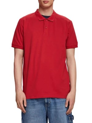 Zdjęcie produktu ESPRIT Koszulka polo w kolorze czerwonym rozmiar: L