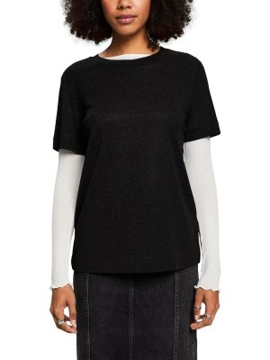 Zdjęcie produktu ESPRIT Koszulka w kolorze czarnym rozmiar: S