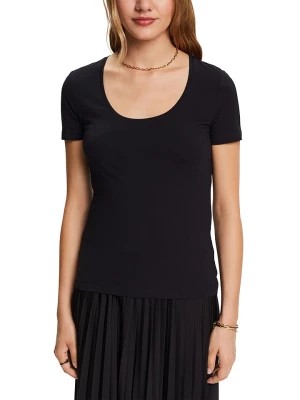 Zdjęcie produktu ESPRIT Koszulka w kolorze czarnym rozmiar: S