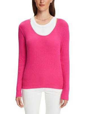 Zdjęcie produktu ESPRIT Koszulka w kolorze różowym rozmiar: S